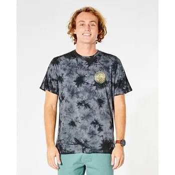 Tričko Rip Curl FINE LINE TEE Black velikost XXL