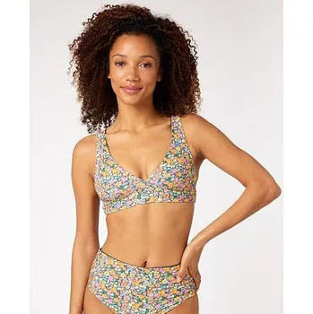 Dámská móda Plavky Rip Curl AFTERGLOW DITSY HALTER REVO Multico velikost M