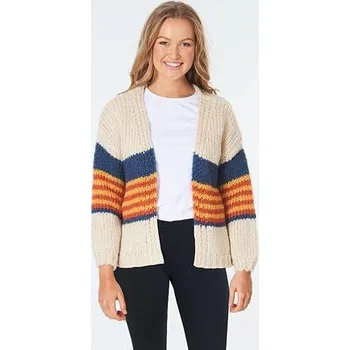 Dámský svetr Svetr Rip Curl GOLDEN DAYS CARDI Cream velikost XS
