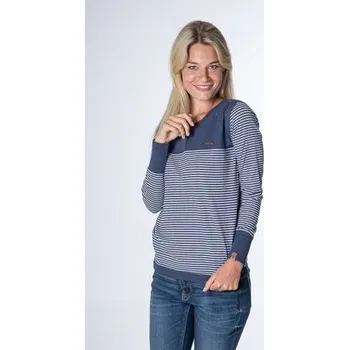 Tričko Alife and Kickin LEONIE B Marine Stripes velikost L