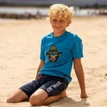 Tričko Animal HANG LOOSE Mediterranian Blue Marl velikost 2