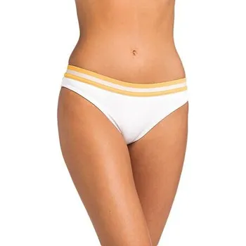 Dámské plavky Plavky Rip Curl LOCAL'S ONLY CHEECKY PANT White velikost L