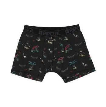 Spodní prádlo Rip Curl COTTON BOXER ALL OVER Black velikost L