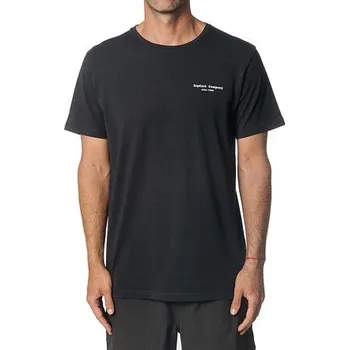 Pánské tričko Tričko Rip Curl HAZED & TUBED SS TEE Black velikost M