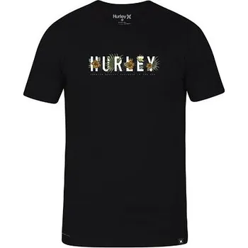 Tričko Hurley DF FLOURISH S/S Black velikost M
