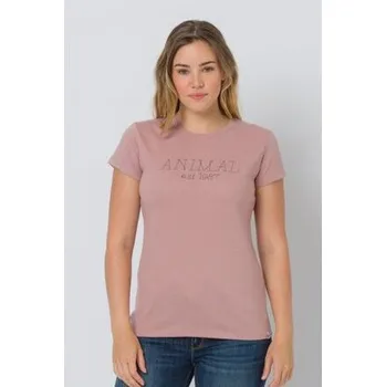 Tričko Animal LOWGO Woodrose Pink Marl velikost 12