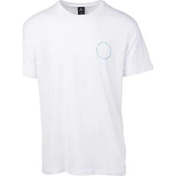 Pánská móda Tričko Rip Curl THE ORIGINS SS TEE Optical White velikost L