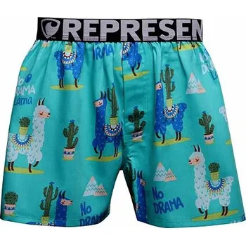 Pánské oblečení Spodní prádlo Represent EXCLUSIVE MIKE NO DRAMA Turquoise velikost M