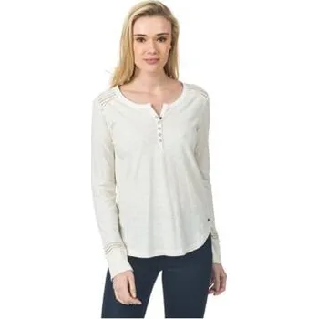 Pánské tričko Tričko Rip Curl BLUERIDGE LS TEE Cannoli Cream velikost S