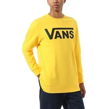 Pánská mikina Mikina Vans VANS CLASSIC CREW II Lemon Chrome velikost XL