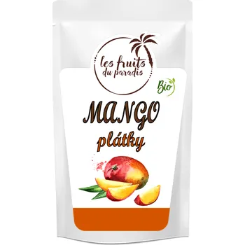 Sušené ovoce Mango plátky Bio 1 kg LES FRUITS DU PARADIS