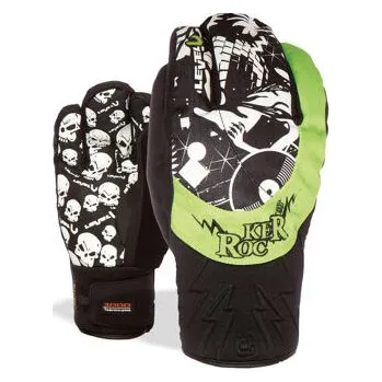 Rukavice Level ROCKER Green velikost 8,5