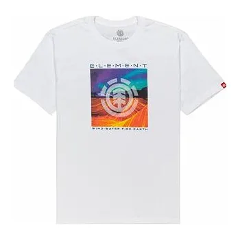 Pánské tričko Tričko Element DUSKY Optic White velikost XL