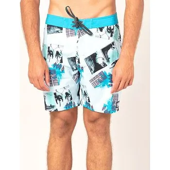 Dámská móda Plavky Rip Curl MIRAGE RETRO MINDSURF Mid Blue velikost 32