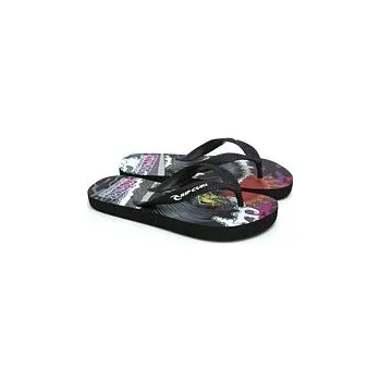 Dámská móda žabky Rip Curl ALOHA Black/Purple velikost 34.0