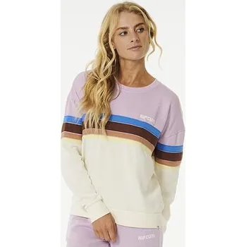 Pánská mikina Mikina Rip Curl SURF REVIVAL CREW Lilac velikost XS