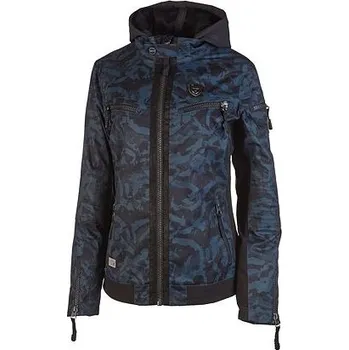 Bunda Rehall BROOKE Camo Black (Embossed) velikost M