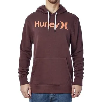 Pánská mikina Mikina Hurley ONE & ONLY PULL Mahogany velikost L
