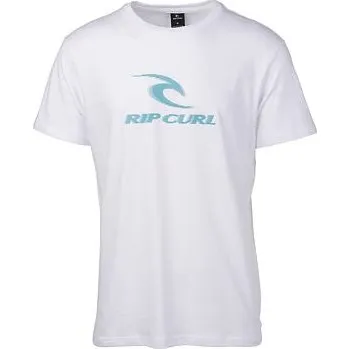 Tričko Rip Curl ICONIC SS TEE Optical White velikost XXL