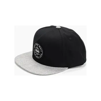 Kšiltovka Kšiltovka Vans OLD SKOOL CIRCLE SNAPBACK Black/Heather Grey velikost O/S