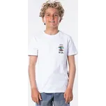 Tričko Rip Curl THE SEARCH SS TEE BOY Optical White velikost 14
