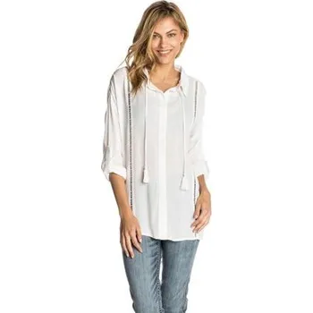 Pánské tričko Košile Rip Curl LARA BEACH SHIRT White velikost L/XL