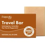 Přírodní mýdlo na tělo i vlasy Na cestování 95g Friendly Soap