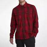 Košile Hurley KYOTO FLANNEL WOVEN L/S University Red velikost L