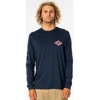 Pánské tričko Tričko Rip Curl SWC MOTIF LS TEE Navy velikost XL