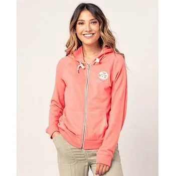 Pánská mikina Mikina Rip Curl NORTH SHORE ZIP HOOD Coral velikost XL