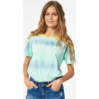 Pánské oblečení Tričko Rip Curl SALTY SEA TIE DYE TEE Light Aqua velikost M