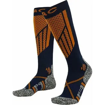Pánské ponožky Ponožky PAC SK 2.2 MERINO TOURING Navy-Orange velikost 44-47