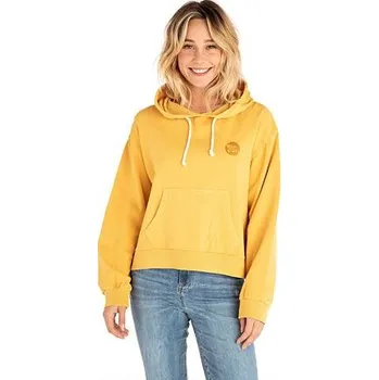 Pánské oblečení Mikina Rip Curl ISLAND SANDS HOODIE Gold velikost M
