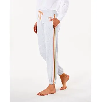 Tepláky Rip Curl REVIVAL TRACK PANT Light Grey Heat velikost XS
