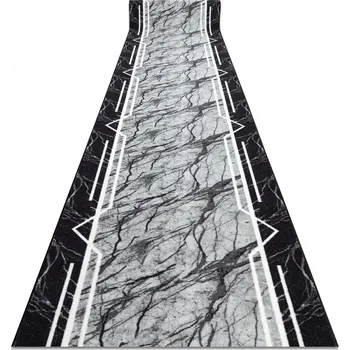 Koberec BĚHOUN GUMA 67 cm MARMOR BETON šedý ^*Q3282