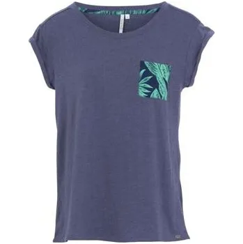 Pánské oblečení Tričko Animal DROP HEM TEE Sailor Blue Marl velikost 10