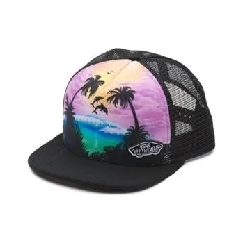 Kšiltovka Kšiltovka Vans BEACH GIRL TRUCKER (Dolphin Beach) Blac velikost O/S