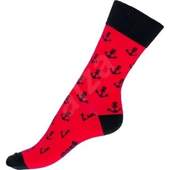 Ponožky Gosh PONOŽKY GOSH Červená (kotvy) velikost 41-46