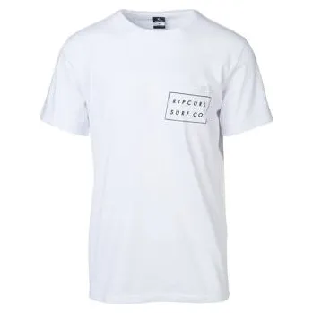 Tričko Rip Curl RIP SURFCO POCKET TEE Optical White velikost XXL