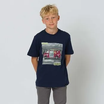 Tričko Animal SHREDDER Dark Navy velikost BS