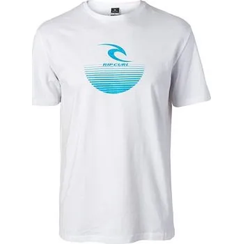 Tričko Rip Curl THE CORPO TEE Optical White velikost M