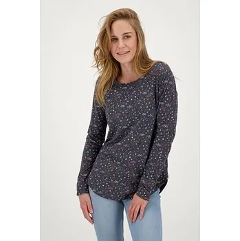 Pánské tričko Tričko Alife and Kickin LEAAK AOP Marine velikost S