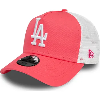 Kšiltovka Kšiltovka New Era 940K AF TRUCKER MLB LOS ANGELES DODGERS Blush/White velikost CHD