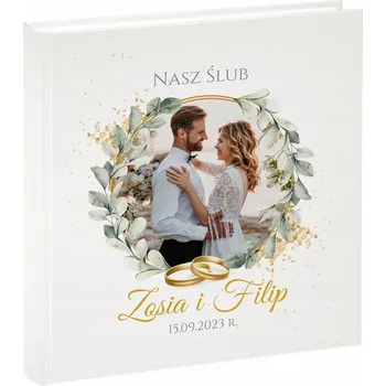 Fotoalbum Velké album na zdjęcia svatební 50 kart Dárek výročí Svatba Váš potisk