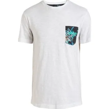 Pánská móda Tričko Rip Curl EXILE TEE Optical White velikost S