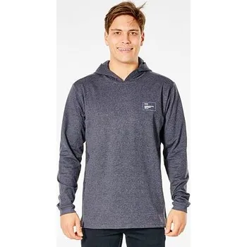 Pánská mikina Mikina Rip Curl VAPORCOOL FUSION HOOD Black Marled velikost L