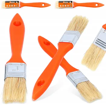 Malířský štětec Sada štětců plochý rovný Polax 2,5 cm