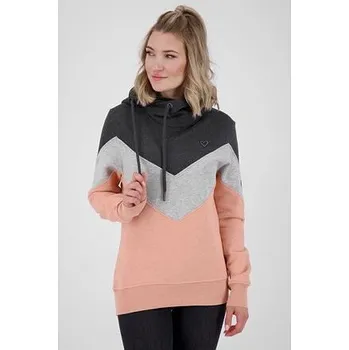 Pánská mikina Mikina Alife and Kickin STELLAAK A Mahagonium Melange velikost S