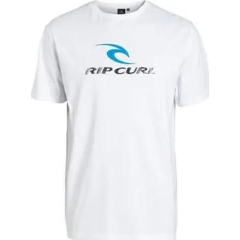 Pánské oblečení Tričko Rip Curl CORP SS TEE Optical White velikost S
