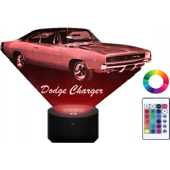 Lampička Noční lampa Plexido vícebarevná